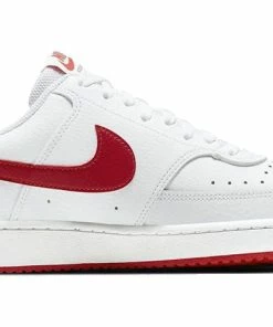 Nike Court Vision Low 'White University Red' CD5463-102 -Nike shoes-shop 1 d0da9346 c1b2 4d37 aaa5 db18fe32c4c7