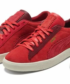 PUMA Michael Lau X Suede VTG 'Poppy Red' 380820-01 -Nike shoes-shop 2 00853e5b d705 430b 8f05 bde0a23e4527