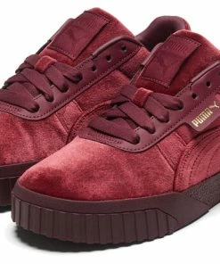 (WMNS) Puma Cali 'Burgundy Velour' 375837-01 -Nike shoes-shop 2 023593f3 2df6 44d7 b873 247a3d1b2643
