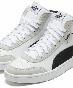 Puma Court Legend Mid 'White Black' 371119-02 -Nike shoes-shop 2 1295f748 f4be 40a5 b660 fc550578b16c