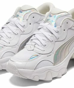 (WMNS) Puma Pulsar Wedge Wns Iri Daddy Shoes White/Silver 385251-01 -Nike shoes-shop 2 13f46833 85be 4ac8 aa59 ec9868d7f854