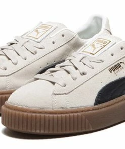 (WMNS) PUMA Suede Platform Core 'Whisper White Black' 363559-01 -Nike shoes-shop 2 1afe94c6 6f77 492b b6ca cdb4e843742b