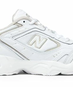 (WMNS) New Balance 452 'White Light Cliff Grey' WX452SG -Nike shoes-shop 2 1e6ddac5 e1e0 47c7 bc23 417a434d1896