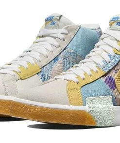 Nike Air Jordan Zoom Blazer Mid Premium SB 'Paisley Pack - Boarder Blue' DM0859-400 -Nike shoes-shop 2 2398f3da add9 4f05 bbc9 d45a1747343f