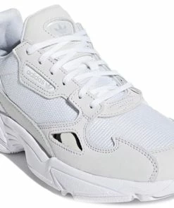(WMNS) Adidas Originals Falcon 'Triple White' B28128 -Nike shoes-shop 2 3920b480 7497 4e32 aa83 dd96d2466d0e