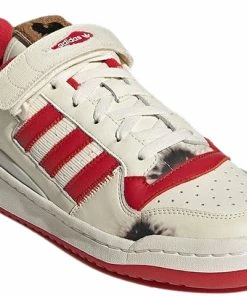 Adidas Originals Forum 84 Low Home Alone Retro Sneakers White/Red Unisex GZ4378 -Nike shoes-shop 2 4469583d b756 40d5 bd1e 131651d3c580