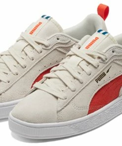 PUMA Suede Bloc 'Pristine Cherry Tomato' 381183-05 -Nike shoes-shop 2 4f5193ba 7269 4f40 85e6 1e199bac24de