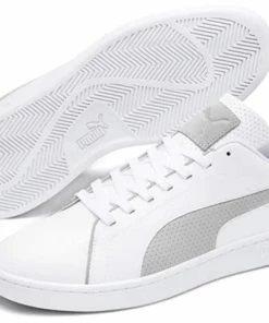 Puma Smash V2 Bmw M 'White/Grey' 306450-02 -Nike shoes-shop 2 576d2250 3ab8 441a 8190 f717dfefb4a1