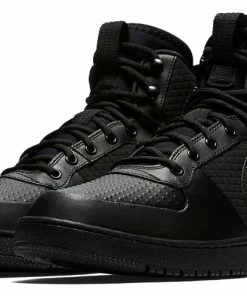 Nike Court Borough Mid Winter 'Triple Black' AA0547-002 -Nike shoes-shop 2 65313181 e33c 4efb 8734 bb6149a0cd21