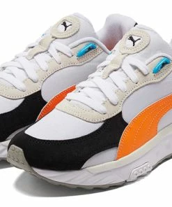 PUMA Wild Rider 'Rollin' - White Orange Glow' 381517-03 -Nike shoes-shop 2 68415395 b606 48cf 81f5 5ef5255d9f58