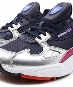 Adidas Originals (WMNS) Adidas Falcon 'Navy Silver' CG6213 -Nike shoes-shop 2 796d30ef f207 4971 b392 2a7ee32a981b