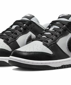 Nike Dunk Low 'Chenille Swoosh - Black Grey Fog' DQ7683-001 -Nike shoes-shop 2 7c21ed59 e861 4429 9aaa 70602ad22bd4
