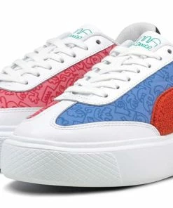 (WMNS) PUMA Mr. Doodle X Oslo Maja 'Ultramarine American Beauty' 375791-01 -Nike shoes-shop 2 7ea0b687 0abd 42dc 91f1 d34ac00b484a