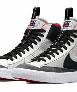 (GS) Nike Blazer Mid '77 SE 'Dance - White Black Red' DH8640-100 -Nike shoes-shop 2 8e740793 b6bd 4c74 b45a 0b3981681830