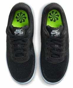 Nike Air Force 1 Crater Flyknit 'Black Chambray Blue' DC4831-001 -Nike shoes-shop 2 a9c86fb4 df93 4181 9ab1 72e7aea53203