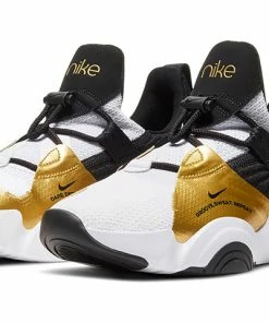 (WMNS) Nike SuperRep Groove 'White Metallic Gold Coin' CT1248-109 -Nike shoes-shop 2 aed5c0b7 9c4f 41bb b45d e44c960eb453