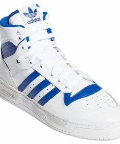 Adidas Originals Rivalry Retro High Top Skate Shoes White Blue EF6408 -Nike shoes-shop 2 ba8d90c8 a1b4 4fbe 88e6 0b1a9bff984b