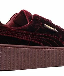 (WMNS) Puma Fenty X Velvet Creeper 'Burgundy' 364466-02 -Nike shoes-shop 2 cde440e8 1021 4814 b517 295da0d074b1