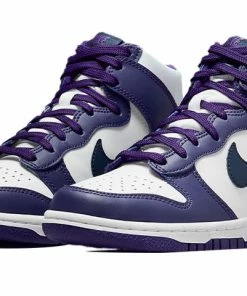 (GS) Nike Dunk High 'White Midnight Navy' DH9751-100 -Nike shoes-shop 2 ce7c4aef 0062 439b b6e6 c0ba41d6eddc