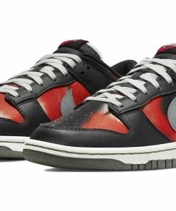 Nike Dunk Low 'Graffiti Pack - Black Red' DM0108-001 -Nike shoes-shop 2 d6b8792e 7c12 4c7d 9c64 c61401257155