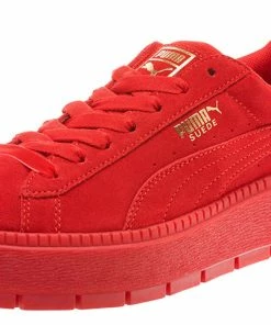 (WMNS) PUMA Suede Platform Trace Valentine S Day Sneakers Red 367045-01 -Nike shoes-shop 2 d8d4c2ba 2ddb 4a32 b097 9aa24a5340a2