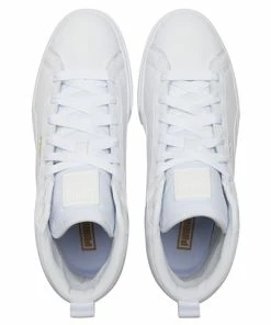 (WMNS) PUMA Mayze Mid 'Triple White' 381170-01 -Nike shoes-shop 2 db9b17d0 14d5 4270 b643 feec02b52e48