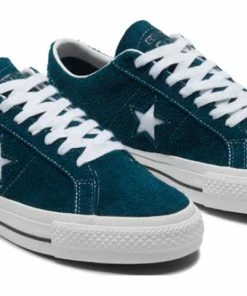 Converse One Star Pro Low 'Midnight Turquoise' A03218C -Nike shoes-shop 2 de3b69a5 c028 4744 bf7f 41a844924595