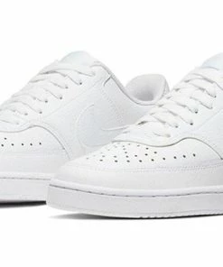 Nike Court Vision Low 'Triple White' CD5463-100 -Nike shoes-shop 2 f356573d 9816 4c4e 9871 2a0e78e84b12