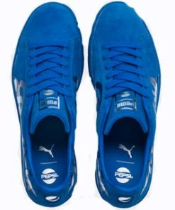 Puma Pepsi X Suede Classic 'Clean Blue' 366332-01 -Nike shoes-shop 2 f4d14367 ff80 4a23 a512 0f68a30930b3