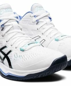 (WMNS) Asics Sky Elite FF MT 2 'White French Blue' 1052A054-101 -Nike shoes-shop 2 f971f05b 7202 45eb 9849 71a2fd4e14aa