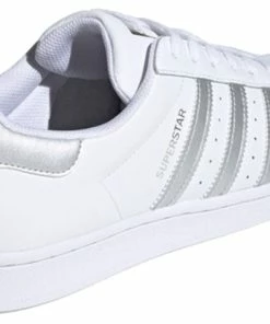 Adidas Originals Adidas Superstar 'White Silver Metallic' FX2329 -Nike shoes-shop 3 37547fe2 dc22 4d77 8f14 5043fc31c333