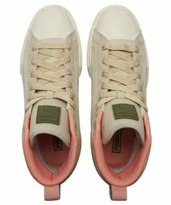 (WMNS) PUMA Mayze Mid Safari High-Top Sneakers Ivory 383688-01 -Nike shoes-shop 3 4b80ed21 dbbc 4495 8588 298d3de92deb