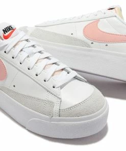 (WMNS) Nike Blazer Low Platform 'White Pink Glaze' DJ0292-103 -Nike shoes-shop 3 4fb2bfa6 4463 4f15 ad61 cba5312903a7