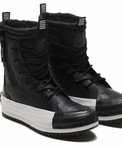 (WMNS) Converse Chuck Taylor All Star MC Boot High 'Water Repellent - Black White' 569380C -Nike shoes-shop 3 745a5ab8 48f3 4abb 9e81 258781448fb1