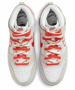(WMNS) Nike Dunk High SE 'First Use Pack - White Orange' DH6758-100 -Nike shoes-shop 3 86ae55e3 e299 4daf 8a35 f3ba9f9f39c5