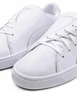 (WMNS) Puma Basket Crush Emboss 'White' 369595-01 -Nike shoes-shop 3 8ca1194f c647 409d 9069 7377da5f2319