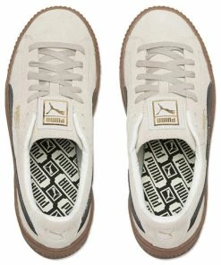 (WMNS) PUMA Suede Platform Core 'Whisper White Black' 363559-01 -Nike shoes-shop 3 ad80552f 9e33 4a97 9335 8a52c776e9b7