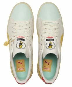 (WMNS) Haribo X Puma Suede Casual Shoes Grey/Yellow/Red 383416-01 -Nike shoes-shop 3 ae96a94d 33de 46db b7e0 be2464f51c37