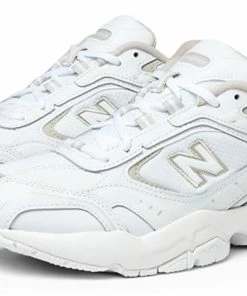 (WMNS) New Balance 452 'White Light Cliff Grey' WX452SG -Nike shoes-shop 3 bba47d33 c94f 4fb0 87aa 29caae8892f9