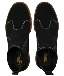 (WMNS) PUMA Mayze Chelsea Suede 'Black Gum' 382829-03 -Nike shoes-shop 3 c7d5670b b553 472b a24f 5868a6018a27