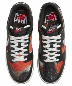 Nike Dunk Low 'Graffiti Pack - Black Red' DM0108-001 -Nike shoes-shop 3 cf908716 3142 4885 a9d0 1a8c8a9cfdbc