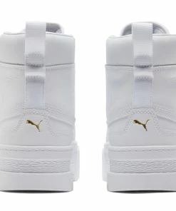 (WMNS) PUMA Mayze Mid 'Triple White' 381170-01 -Nike shoes-shop 3 d4928ac9 8220 4533 935a 1bd1c3f1d2b6