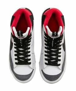 (GS) Nike Blazer Mid '77 SE 'Dance - White Black Red' DH8640-100 -Nike shoes-shop 3 f0284b11 d129 40bb 8292 33b76ef17cdd