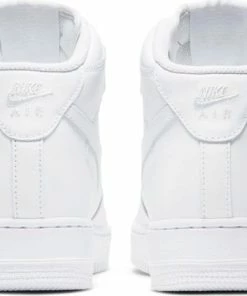 (WMNS) Nike Air Force 1 '07 Mid 'Triple ' DD9625-100 -Nike shoes-shop 3 fc9be3c9 14cb 4719 98e0 cf12fa42cdea