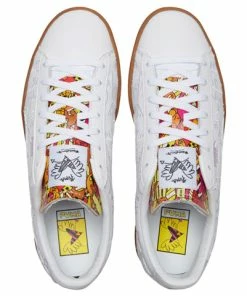 PUMA Romero Britto X Basket 'Embroidered - White Gum' 381095-01 -Nike shoes-shop 3 fdfd25fc c0d6 44f9 adca 8b6241d0b619