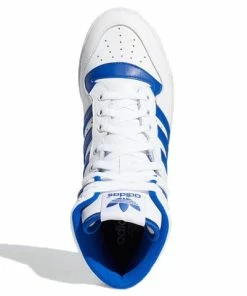 Adidas Originals Rivalry Retro High Top Skate Shoes White Blue EF6408 -Nike shoes-shop 4 171b8771 6034 4a21 9494 9a4340e63efe