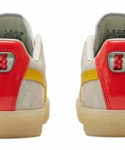(WMNS) Haribo X Puma Suede Casual Shoes Grey/Yellow/Red 383416-01 -Nike shoes-shop 4 1a2c6abb ac1b 4b77 935f c1a268dafe39