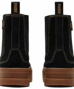 (WMNS) PUMA Mayze Chelsea Suede 'Black Gum' 382829-03 -Nike shoes-shop 4 270b89d7 a07d 48cf a7b4 7532cfb1e183