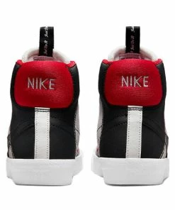 (GS) Nike Blazer Mid '77 SE 'Dance - White Black Red' DH8640-100 -Nike shoes-shop 4 320a5d94 aec3 4214 b4f1 cbd5f3e70bfa