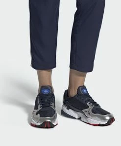 Adidas Originals (WMNS) Adidas Falcon 'Navy Silver' CG6213 -Nike shoes-shop 4 69096ffc ed20 4272 9717 48b53894acbb